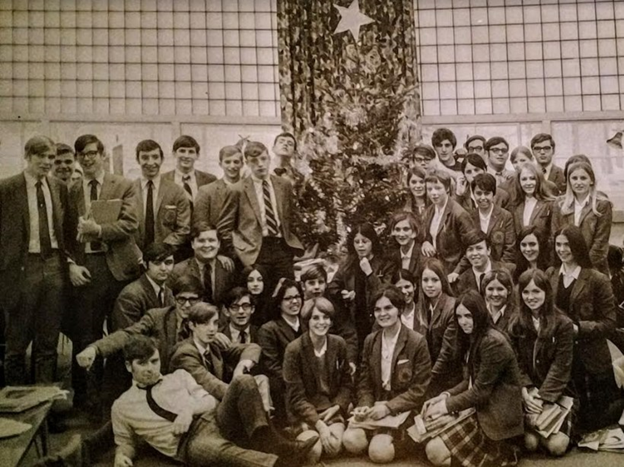 Historic Catholic Central students